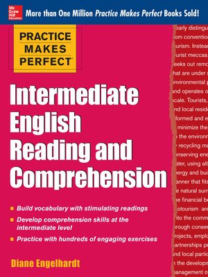 cover image of Practice Makes Perfect Intermediate English Reading and Comprehension